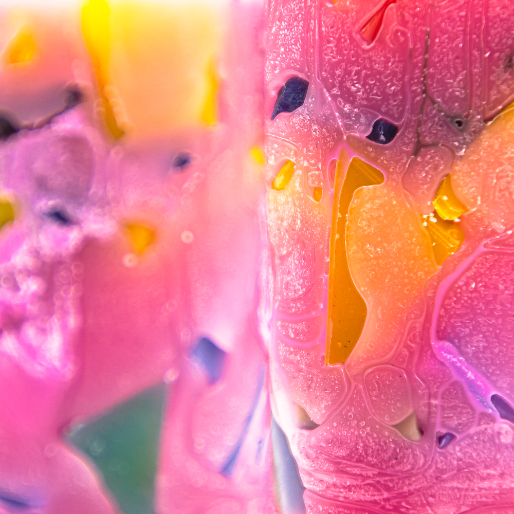 AVEROY Wachslichter - 2er Set "Kuddelmuddel" Stumpen in Flieder AVEROY Wachslichter - 2er Set "Kuddelmuddel" Stumpen in Flieder