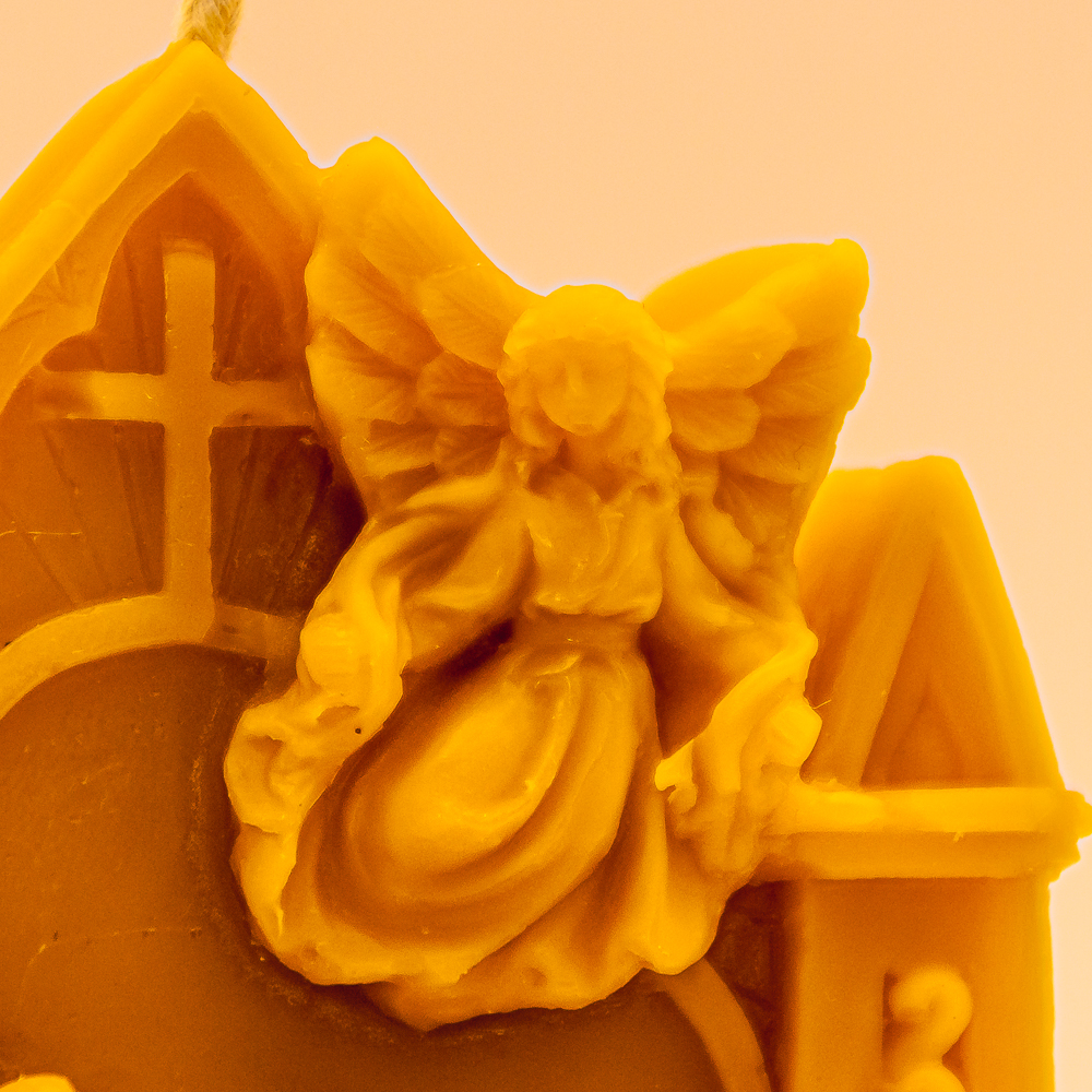 AVEROY Wachslichter - Bienenwachskerze "Die Bergpredigt" AVEROY Wachslichter - Bienenwachskerze "Die Bergpredigt"