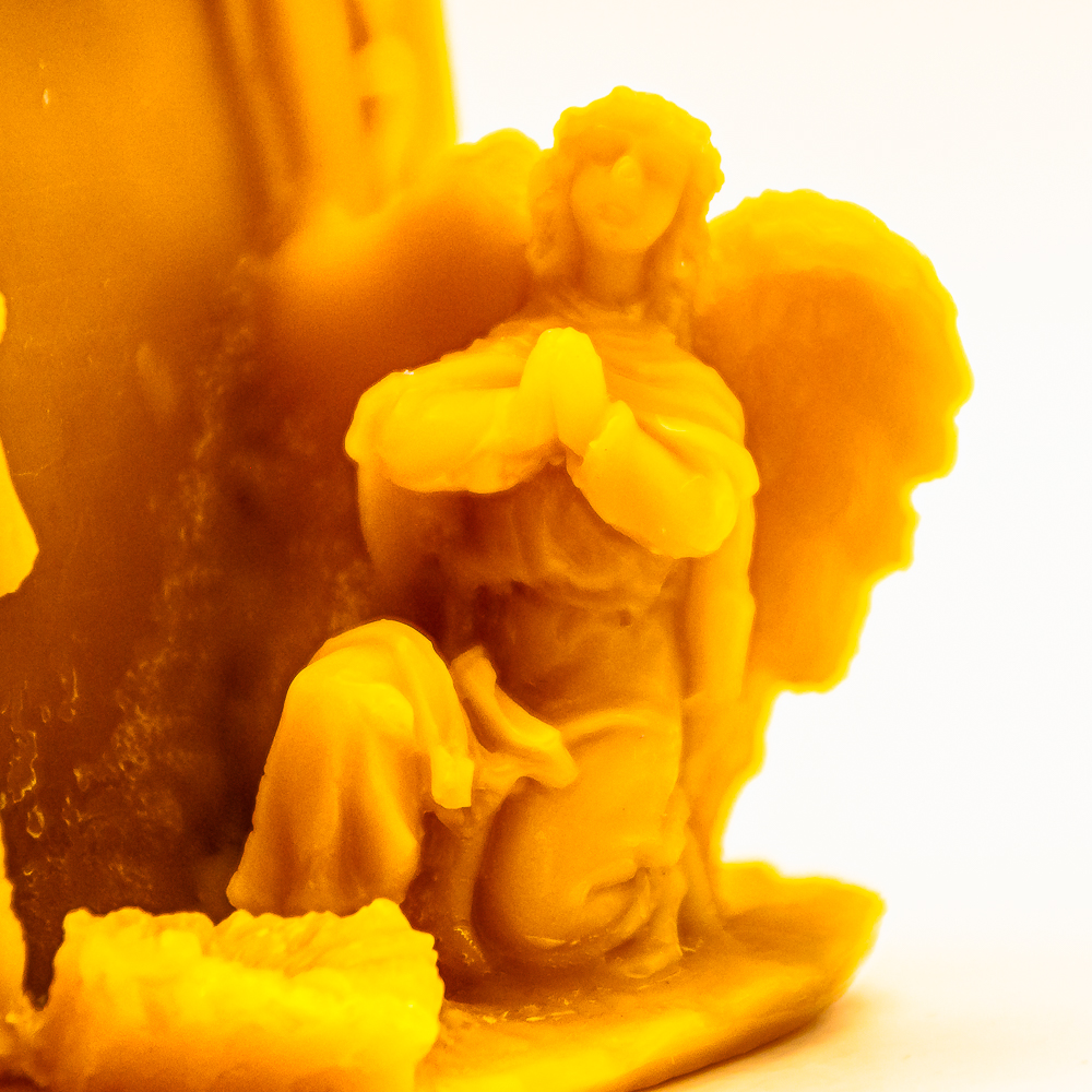 AVEROY Wachslichter - Bienenwachskerze "Die Bergpredigt" AVEROY Wachslichter - Bienenwachskerze "Die Bergpredigt"